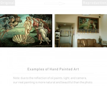 Examples of Reproductions by Professors Painting - Examples of Reproductions by Professors at Art Colleges 20